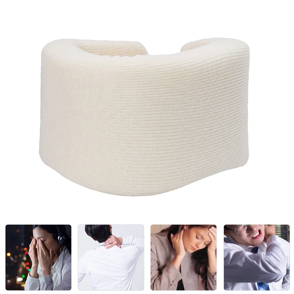 

1pc Sponge Collar Sponge Neck Collar Neck Support Neck Pain Relief For Adults Neck Gaurd Sponge For Friends Family Co-Worker