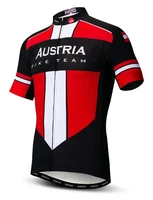 team austria cycling jersey unisex short sleeve cycling jersey clothing apparel quick dry moisture wicking cycling sports