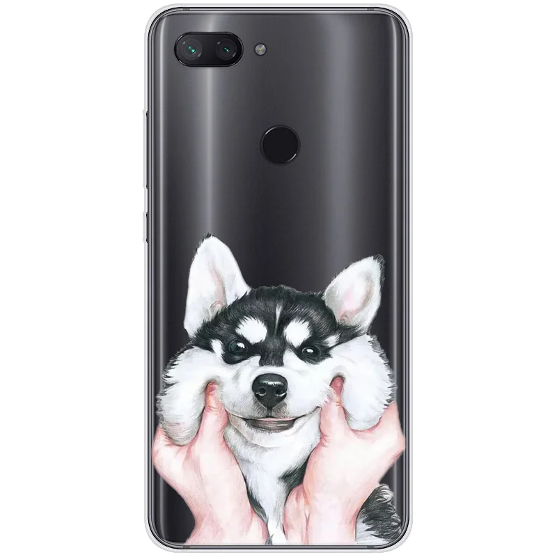 Чехол для Xiaomi mi 8 lite, мягкая задняя крышка из ТПУ, чехол для Xiaomi mi 8 lite, силиконовый чехол с принтом, чехол для mi 8 lite - Цвет: Case 57