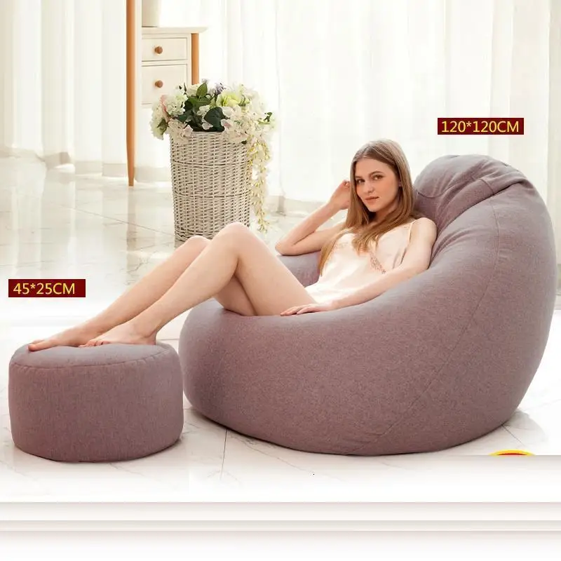 Sedie Puf Koltuk Divano Poltrona Tatami Cadir Silla компьютерная Pouf кровать Totoro Puff Asiento сумка для стула