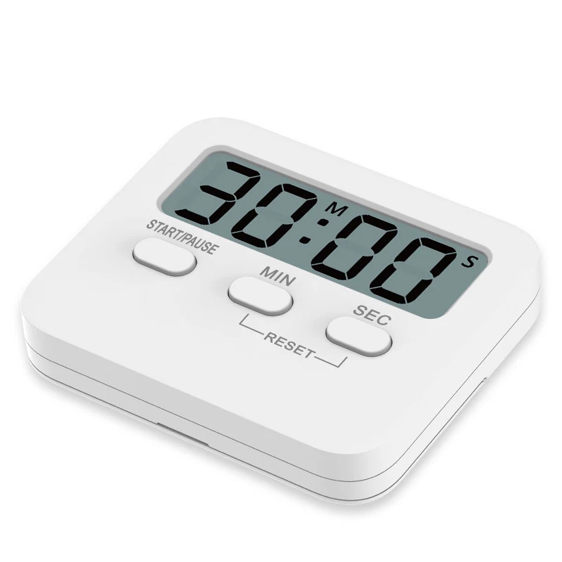 Alarm Clock Kitchen Timer LCD Digital Screen Desktop Square Cooking Count Up Countdown Cycle Timing Stopwatch Temporizador | Дом и сад