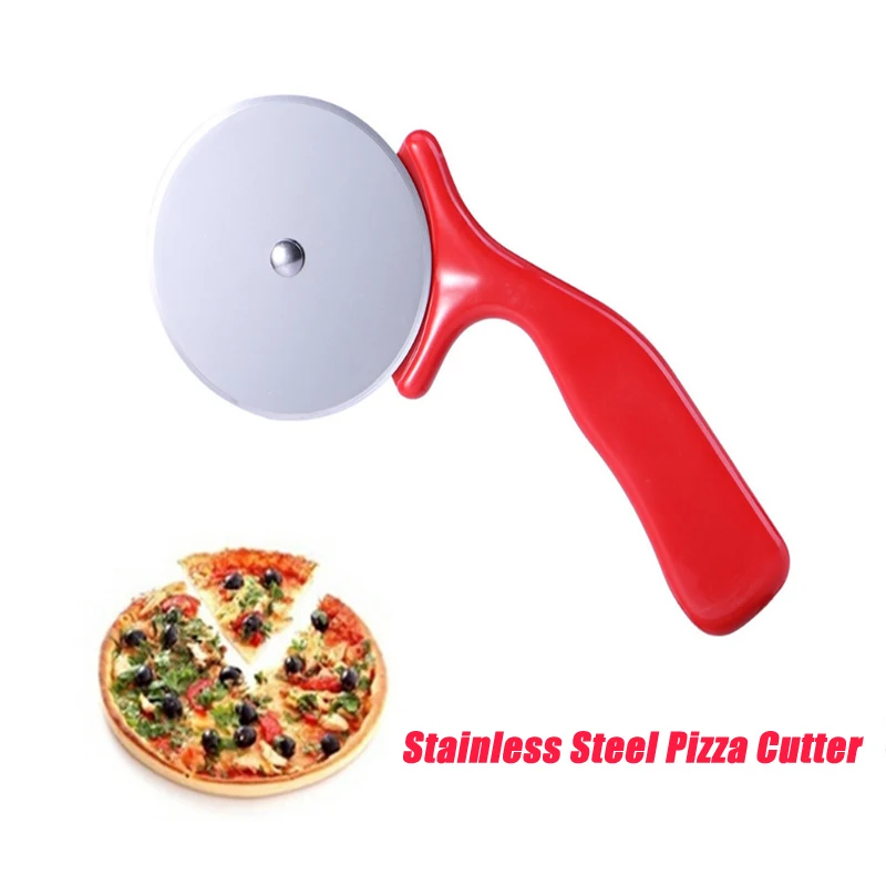 Нож из нержавеющей стали для пиццы торта колесные ножницы идеально подходит