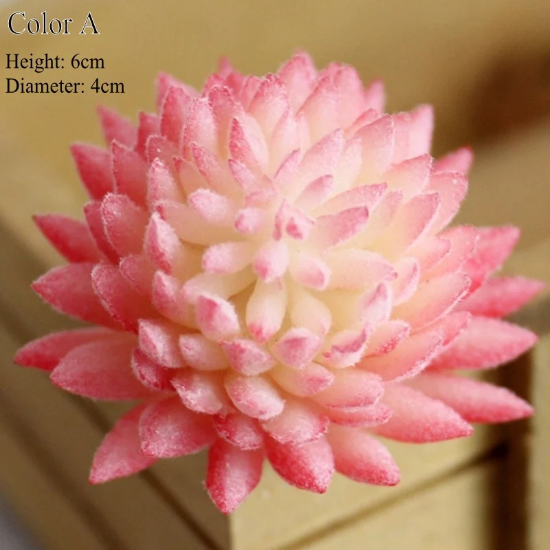 Искусственный полнота КАКТУСОМ красных суккулентные растения искусственные