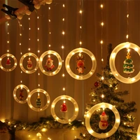 3m led christmas fairy string lights usb remote control festoon garland curtain light new year holiday home outdoor decoration