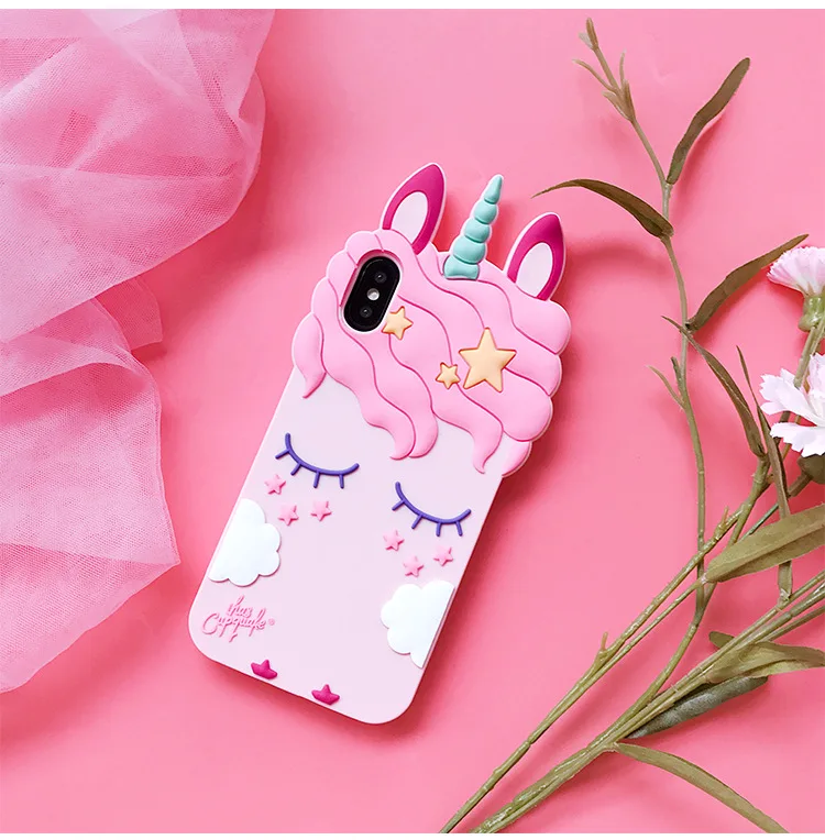 3d unicorn case for huawei p30 p20 p10 p8 p smart 2019 y3 y5 y6 y7 y9 pro prime 2018 2019 y6s honor 7a 7s 7x 8x 8a 8 9 10 lite free global shipping