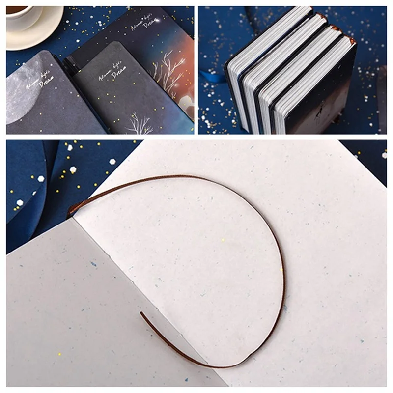 Midsummer Night Luminous Hardcover A5 Notebook Color Page Illustration Hand Book School Stationery Present New Arrival | Канцтовары для