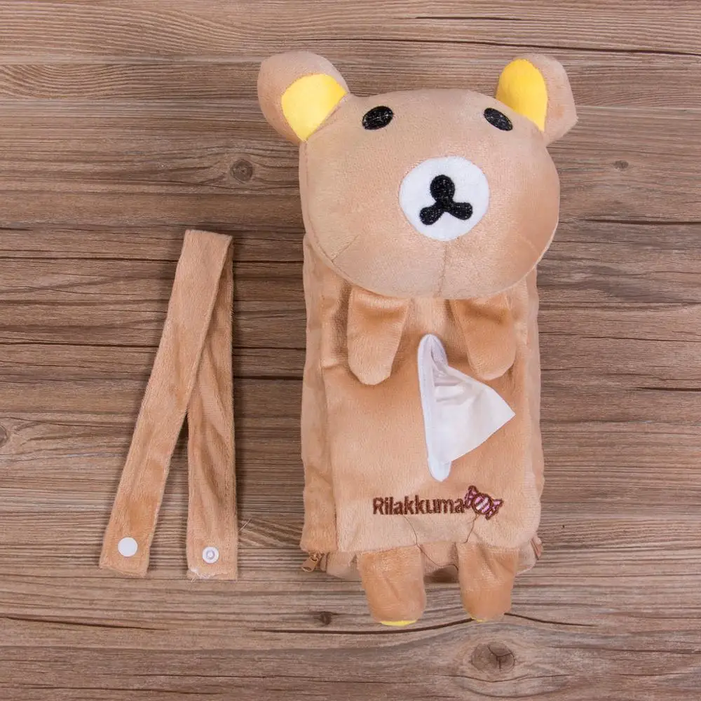 2019 Чехлы для салфеток милые коробки с животными автомобильные держатели