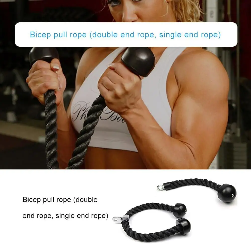 Трос для тренировки мышц тренировок фитнеса бодибилдинга тренажерного зала |