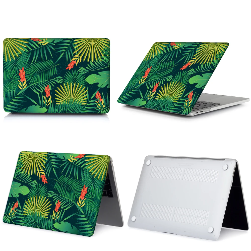 tongye-013 Чехол для ноутбука с цветами для MacBook Touch ID Air 13 A1932 для MacBook Air Pro retina 11 12 13 13,3 15 touch bar A2159+ чехол для клавиатуры - Цвет: tongye-013