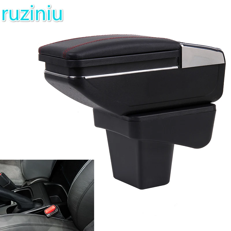 

For Suzuki Vitara Armrest Box Vitara 2 Double Layer Armrest Box Central Store Content Storage Box Accessories Russian Version
