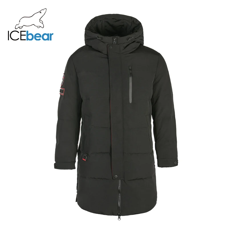 ICEbear 2019 новый мужской пуховик высокого качества Мужская теплая одежда брендовая
