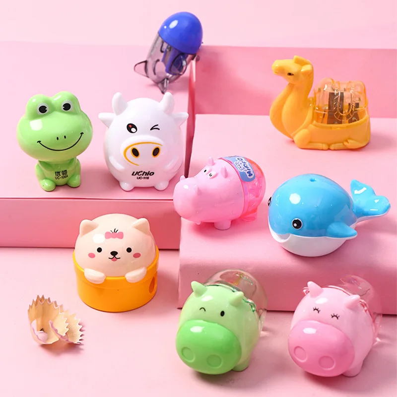 

Creative pencil sharpener Korean cartoon pencil sharpener Pencil sharpener learning stationery