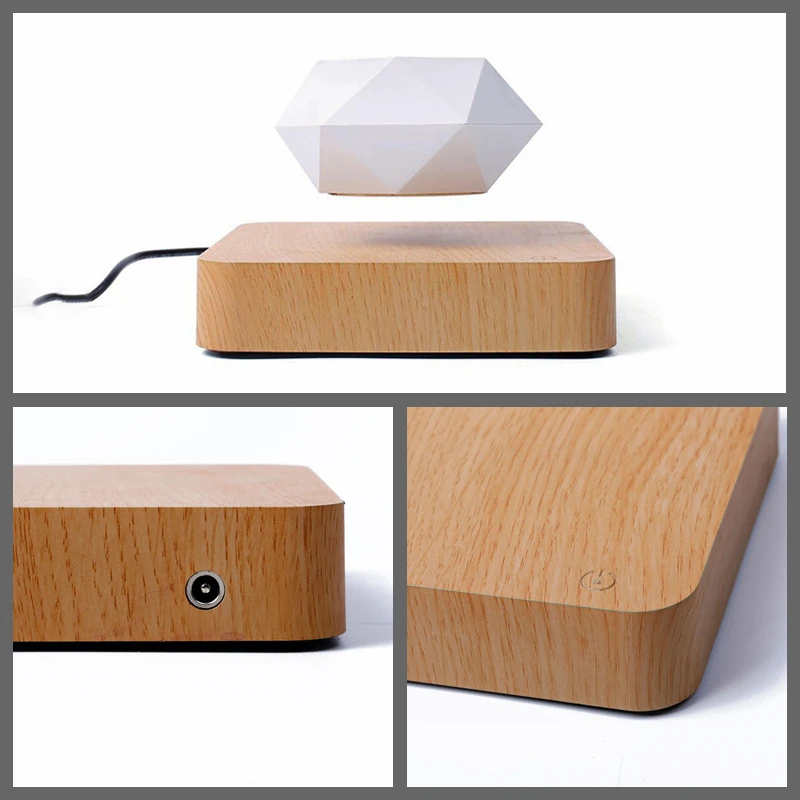 

Magnetic Suspension Flower Pot Levitating Creative Rotating Air Bonsai Pot Floating Plant Pots Desktop Decor Ornament Best Gifts