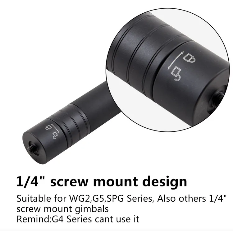 Handheld Verstelbare Extension Pole voor for G4/G4S/G4 Plus/G4 Pro SPG live WG2 VIMBLE 2 3 Axis Gimbal Stabilizer | Электроника