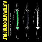 Автоматический рыболовный крючок, пружинный рыболовный крючок из нержавеющей стали, приманка для улова, катапульта, рыболовная приманка, аксессуары, Снасть