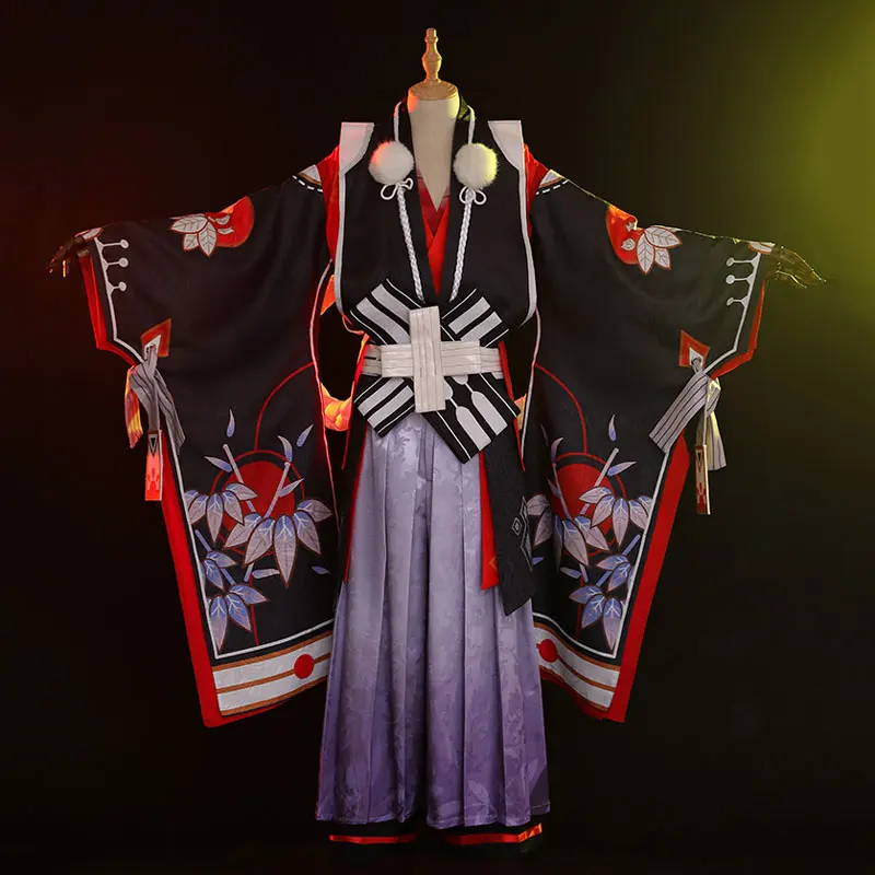 Горячая игра Onmyoji Onikiri до пробуждения кимоно Косплей Костюм Униформа Хэллоуин
