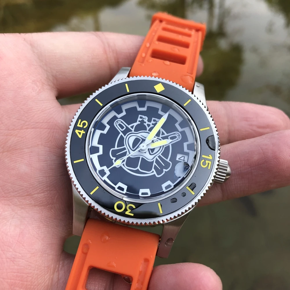 

Мужские Водонепроницаемые механические часы STEELDIVE Fathoms 300 м NH35 с синтетическим сапфировым стеклом