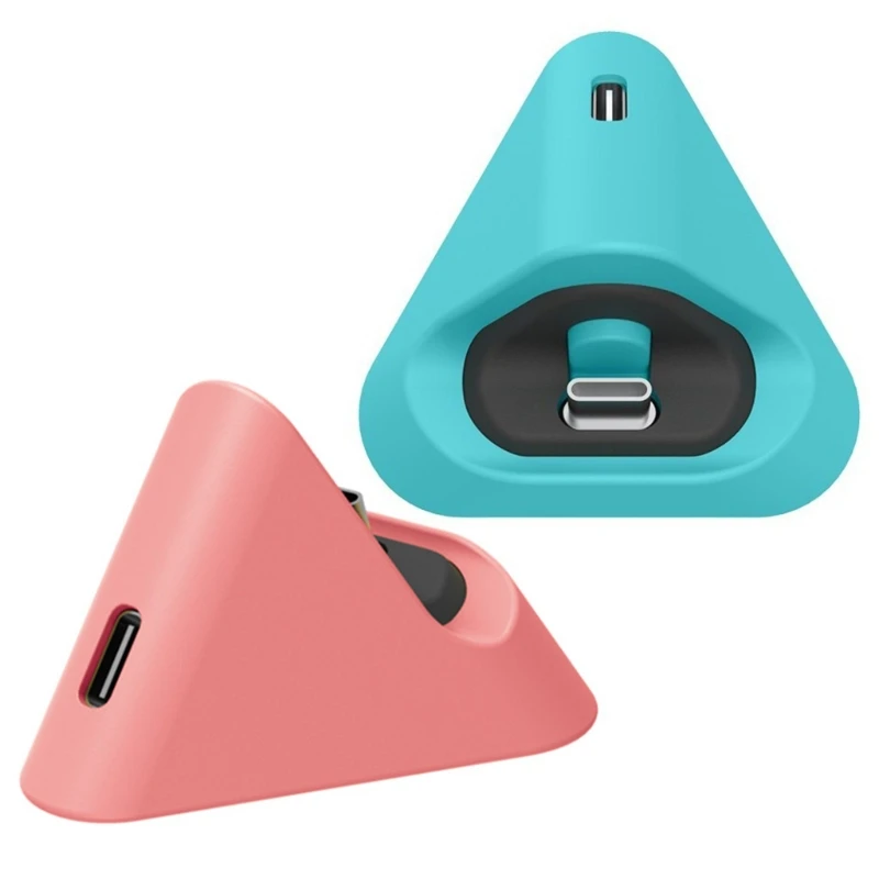 

For Switch/Switch Lite Charging Dock Charger Base Station Stand Charger ABS Pink/Blue