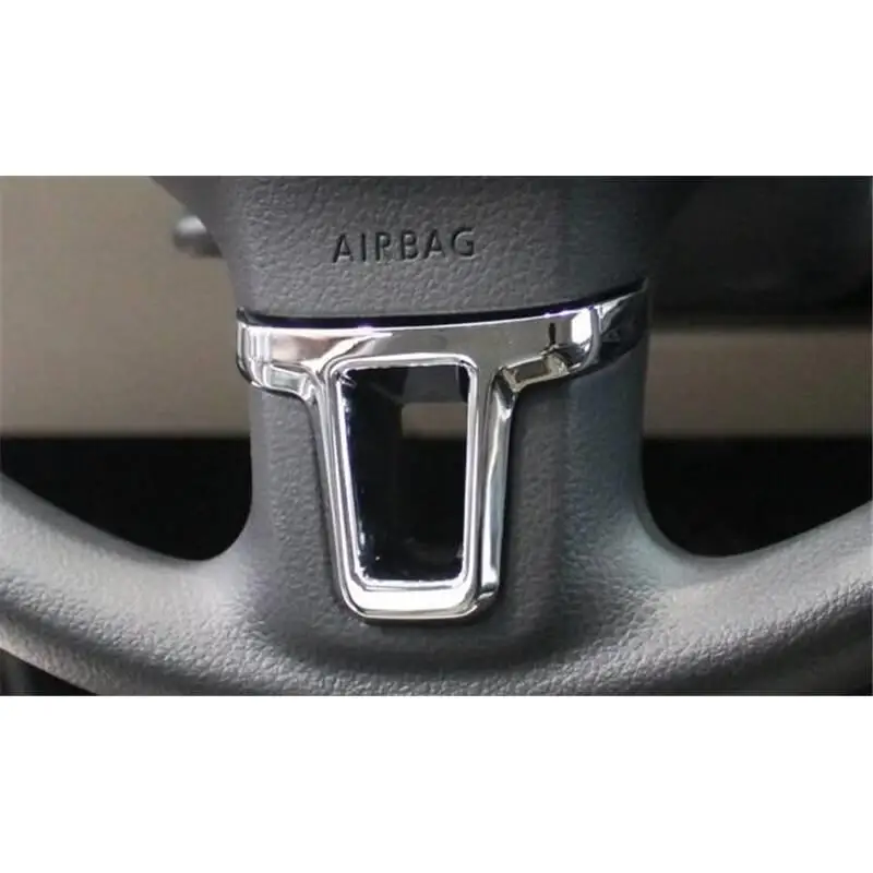 Автомобильный хромированный декоративный руль аксессуары для интерьера защита