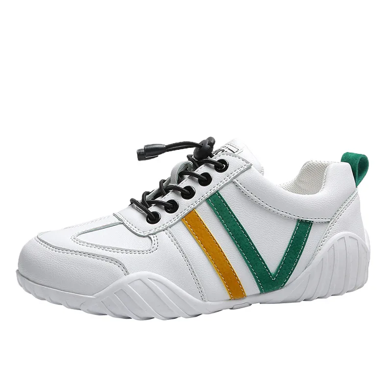 

2021 White Shoes Leather Shoes Travel Flat Sports Casual Shoes Women's Running Shoes Sneakers Women Shoes for Women Sneakers