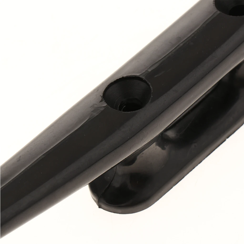

Black Boat Mooring Cleat Dock Anchor Cleat For Yacht Ship Kayaks Canoes