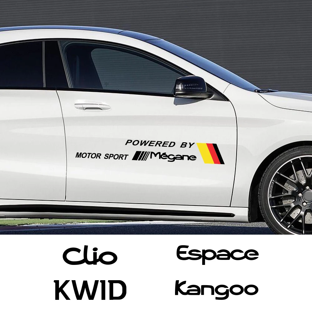 

Наклейки на двери автомобиля для Renault Megane alдо Clio Espace Kangoo Kwid Latitude Master
