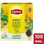 Чай Lipton Earl Grey черный с бергамотом, в пакетиках, 100 шт