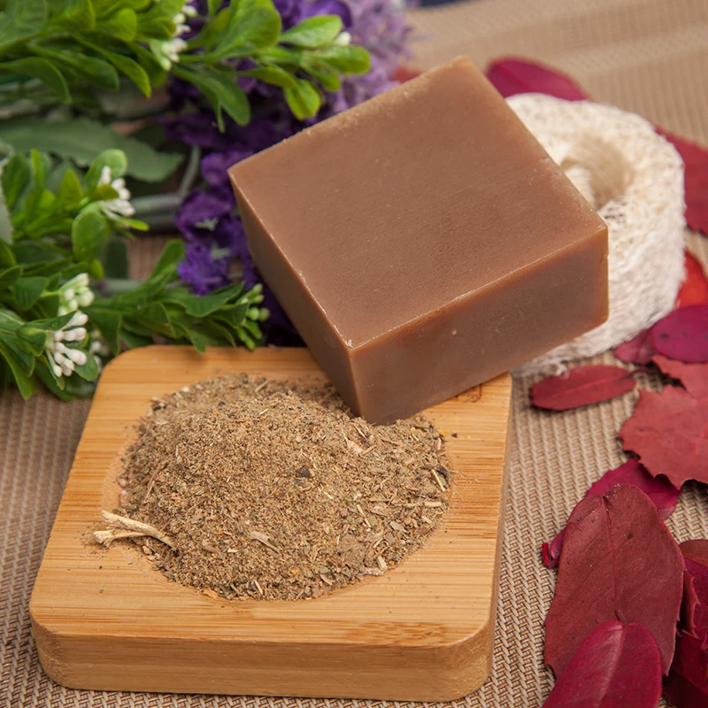 Традиционное травяное шампунь бар для потенциальной выпадения волос холодное