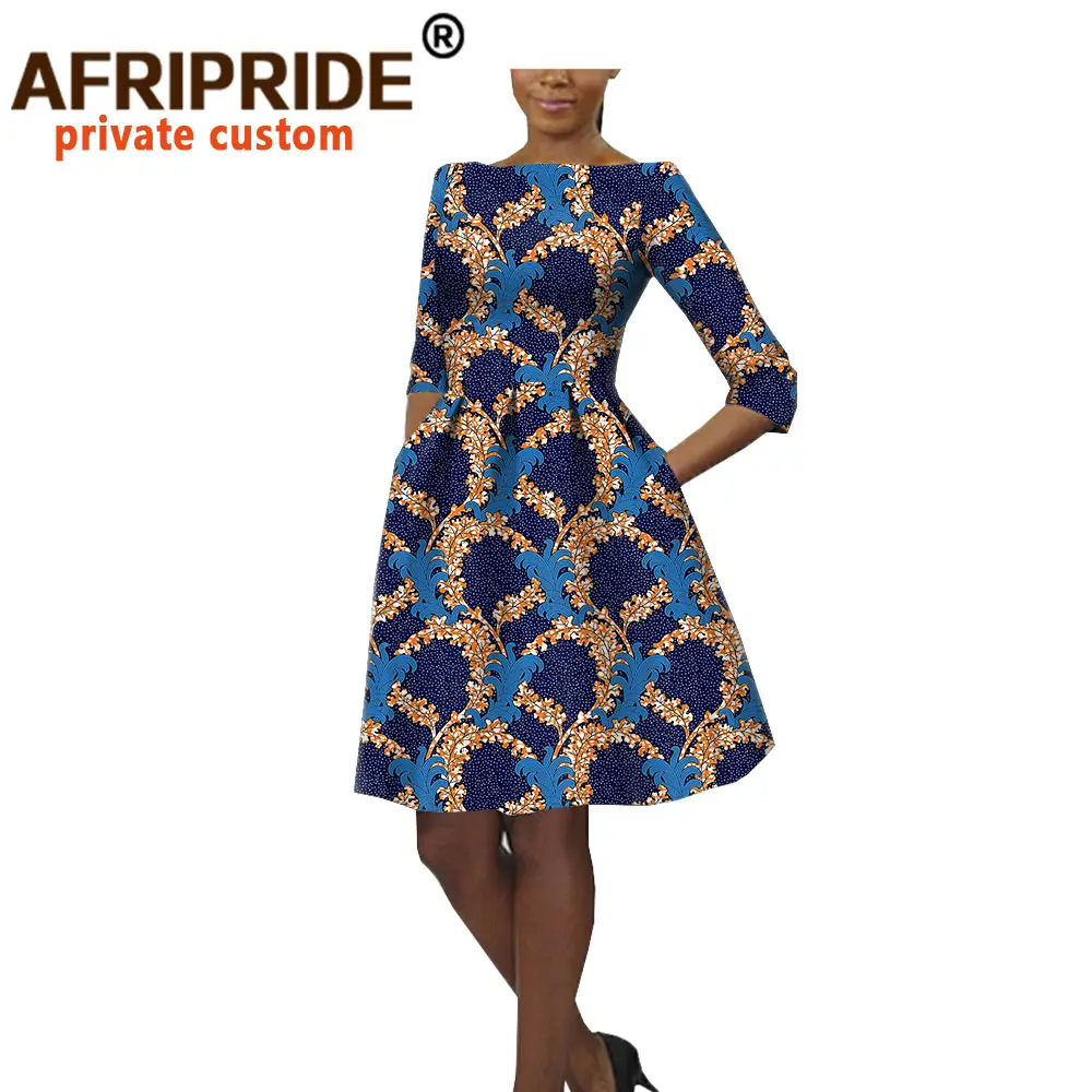 Платье в африканском стиле для женщин Повседневный стиль Традиционная одежда