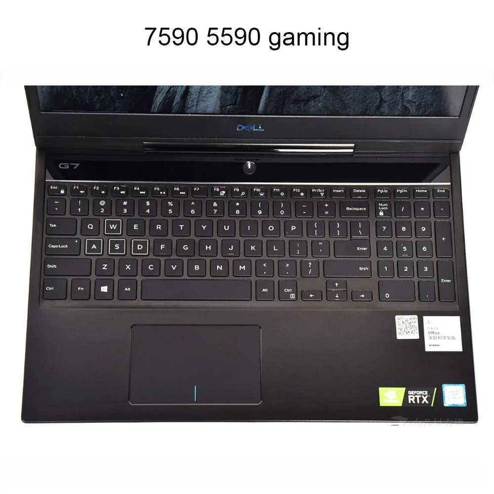 Keyboard Covers for Dell Inspiron G7 gaming 7590 G5 5590 cle