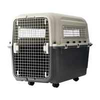 maximum pet consignment box plastic cat air box cages airline approved travel transport box anti vibration anti skid rolling