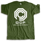 Летняя мужская футболка бренда teeshirt Robocop (1987), футболка по мотивам фильма-OCP, новые футболки, хлопковая Футболка для мальчиков