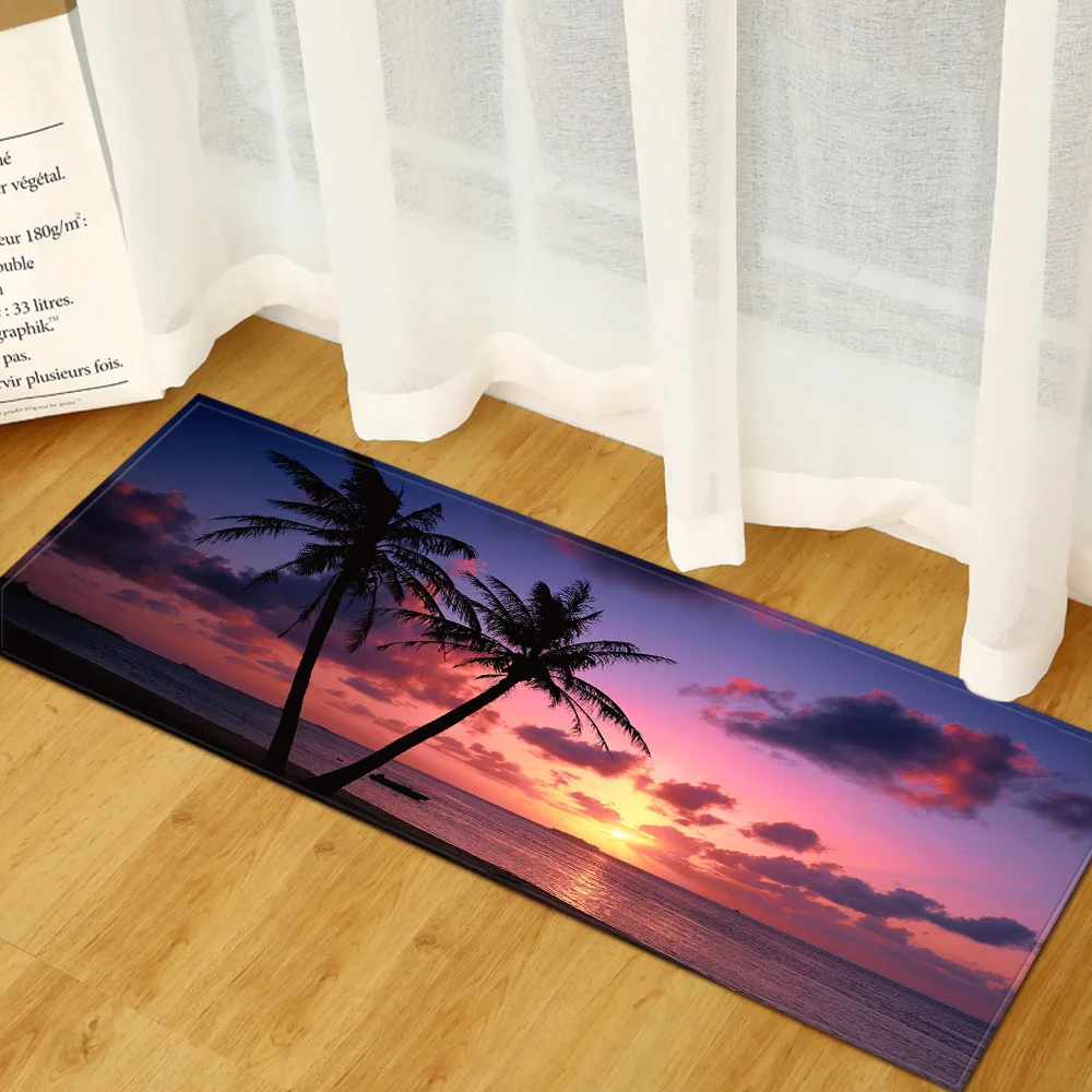 Скандинавский коврик для кухни спальни входной Коврик прихожей напольный с 3D