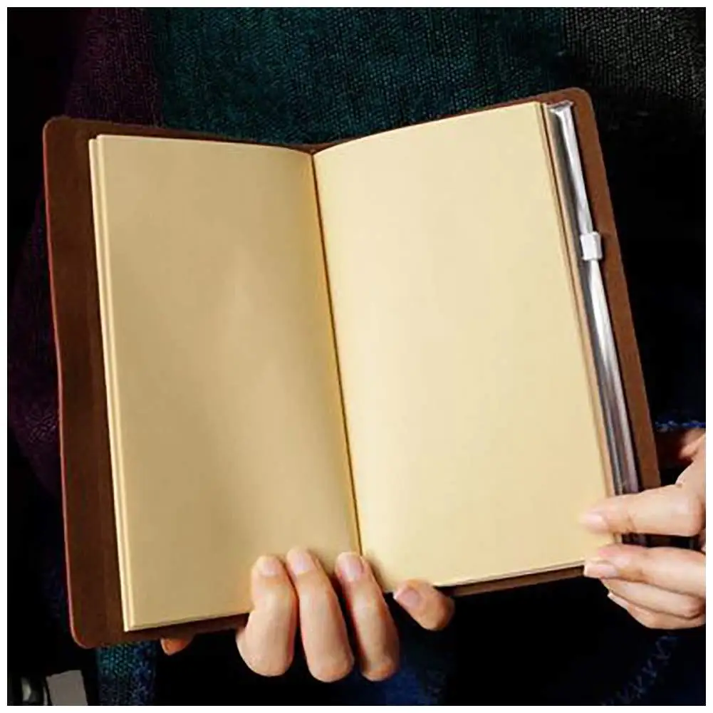 Engraved Leather Journal A6 Notebook Diary | Канцтовары для офиса и дома