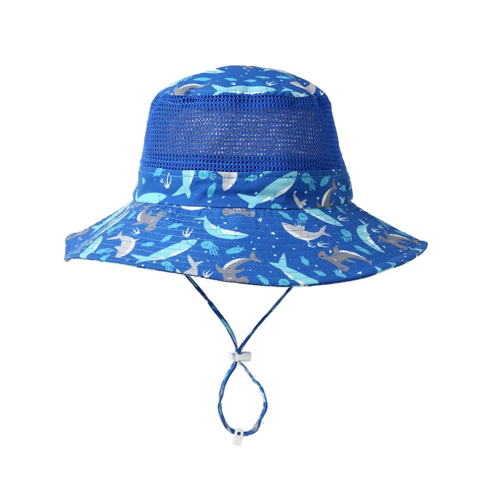 Vivobiniya Baby Sun Hats Kids 2.75in Big fold-up Brim Bucket Hats upf50+UV