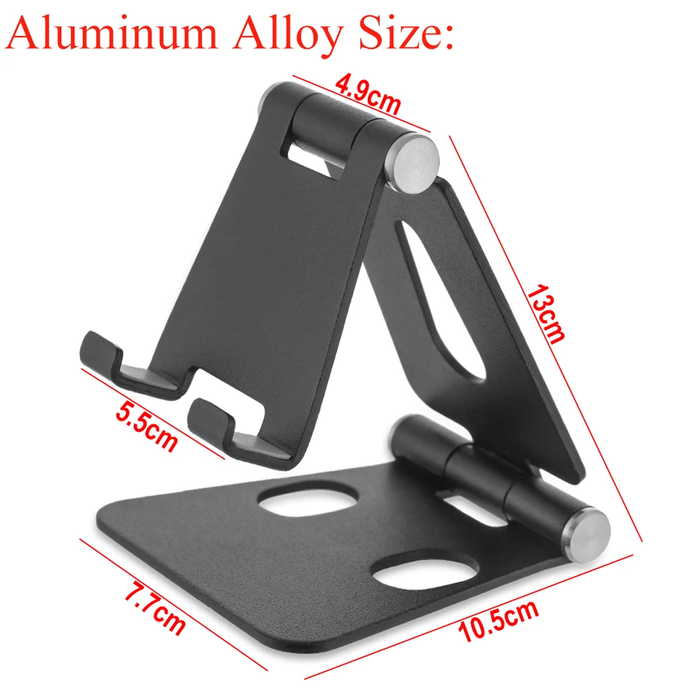 Universal Phone Stand e-Reader Tablet Holder Aluminum Alloy Desktop Mobile Bracket For iPhone iPad Samsung Huawei Xiaomi | Компьютеры и