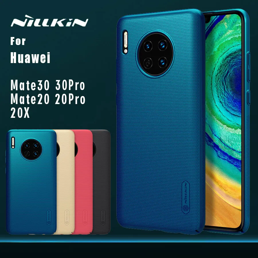 Nillkin для huawei mate 30 20 Pro 20 20 X Чехол PC задняя крышка супер матовый защитный чехол для huawei mate 30 Pro 20pro 30 Чехол