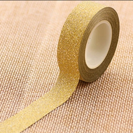 1 gold Ритмическая гимнастика намоточная Лента Украшения Яркая блестящая лента порошок художественный обручи палочка золотой порошок флэш-Стикеры - Цвет: 1 gold