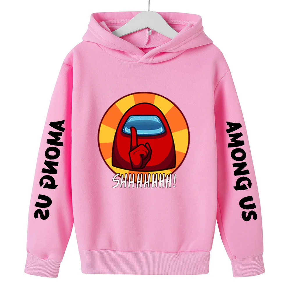 

New casual printed children's hooded sweatshirt sweatshirt 2021 fashion fleece Harajuku hip-hop hooded sweatshirt boys and girls