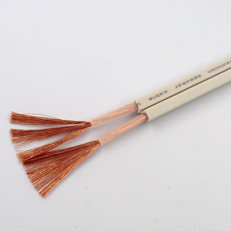 Аудиокабель для динамика с банановым штекером из позолоченной чистой меди HIFI