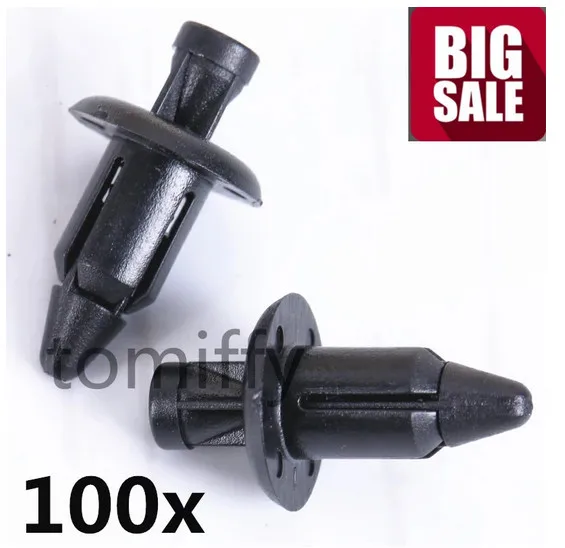 Комплект/100 фиксатор для мотоциклетного обтекателя крыла с заклепками Suzuki Hayabusa