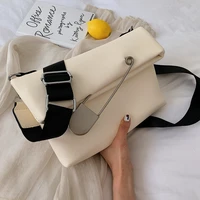 elegant female casual hand bag 2021 fashion new high quality pu leather womens designer handbag fold shoulder messenger bag