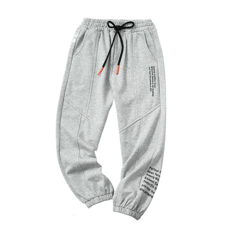 

In Stock Spring Autumn Boys Long Pants Capris Kids' Trousers Casual TrackPants Cotton Children Clothing Teenage High Quality