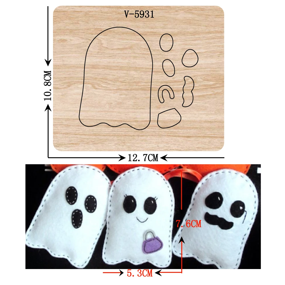 

New wooden dies cutting dies for scrapbooking Multiple sizes V-5931