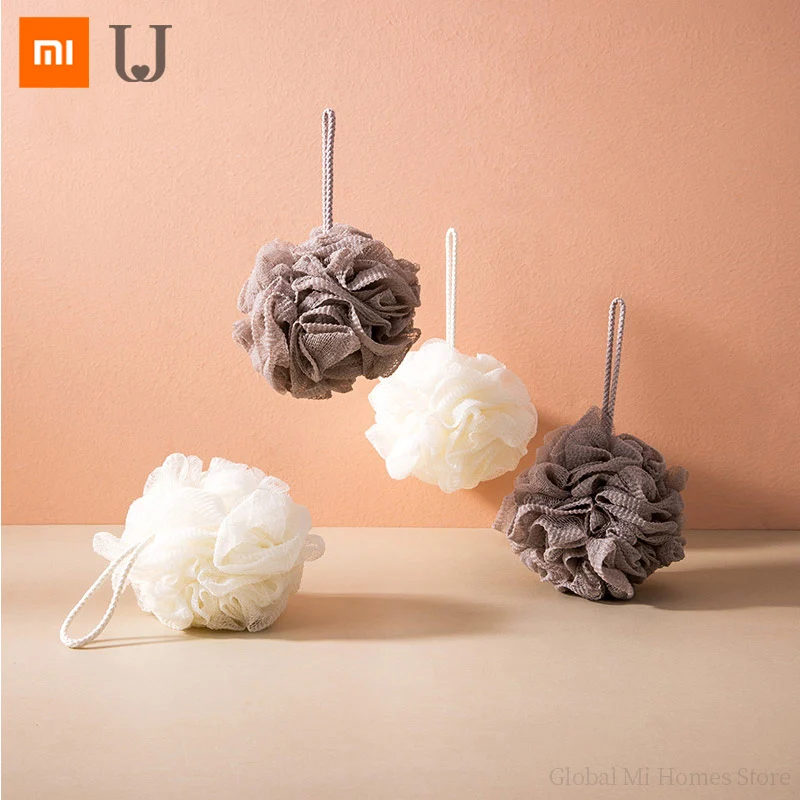 Xiaomi Youpin JORDAN & JUDY шарики для ваны банные цветы потертая ванна спинка вспененные