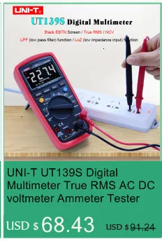 UNI-T UT343D Толщиномер цифровой измеритель покрытия измеритель толщины краски для автомобилей Тестер FE/NFE измерение с USB функцией передачи данных