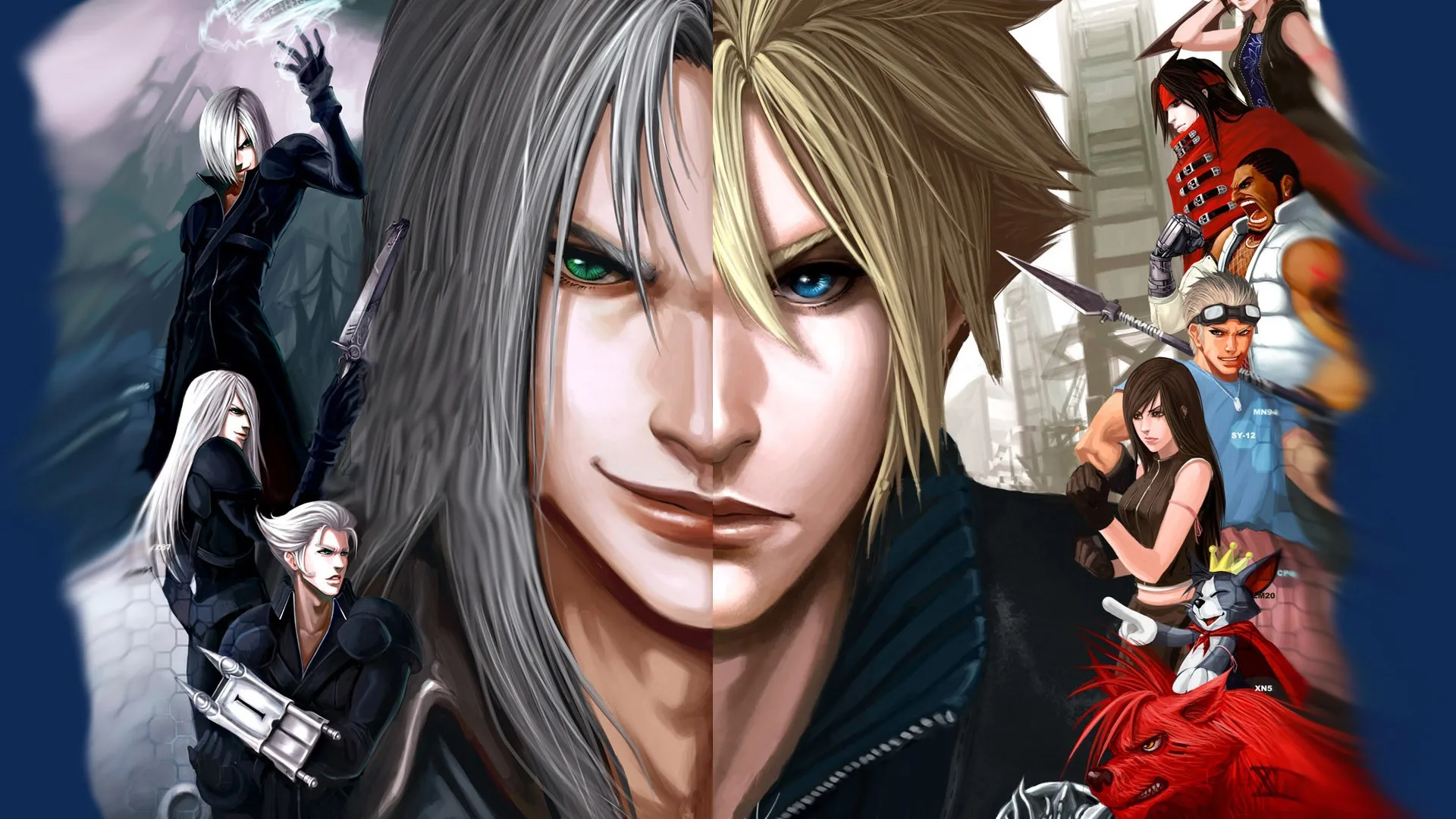 Cospaly игровые ювелирные изделия Final Fantasy подвеска в виде волчьей головы ожерелье s сплав подвесная цепь ожерелье ювелирны