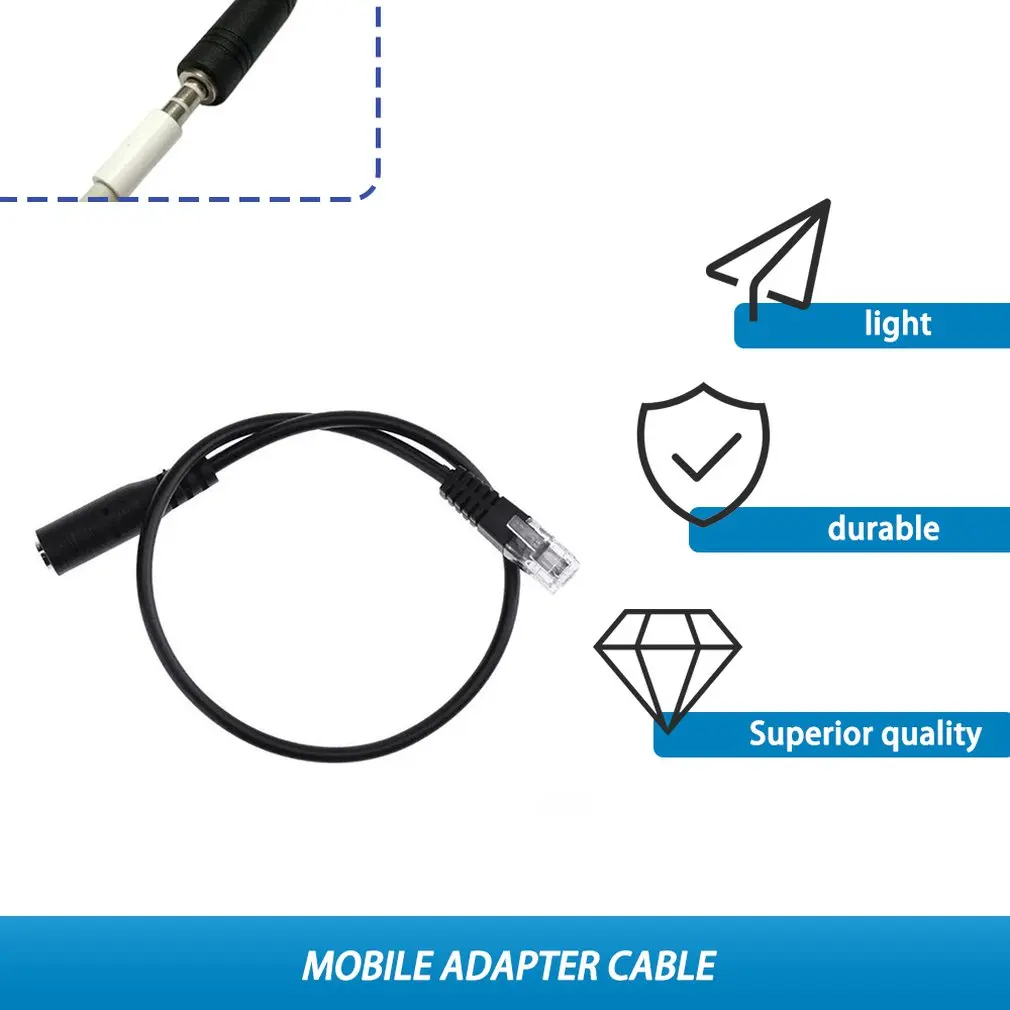 Практичная гарнитура Buddy 3 5 мм Смартфон Гарнитура для RJ9 Телефонный