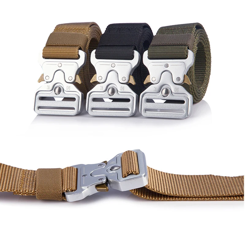 Армейский нейлоновый ремень для мужчин тактический боевой пояс в стиле милитари