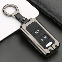 zinc alloysilicone car key case cover for chery tiggo 8 7 5x 3 e3 e5 arrizo 2019 2020 fob protect keychain holder accessories